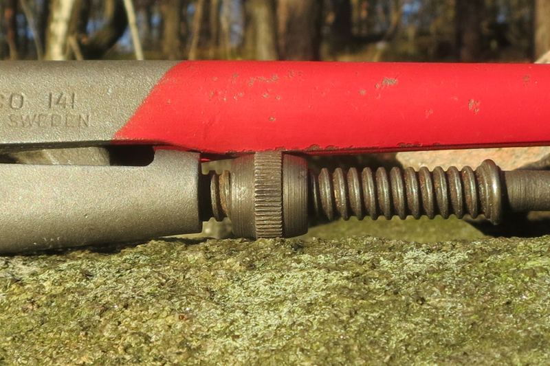 1970s Bahco 141 pipe wrench made in Sweden