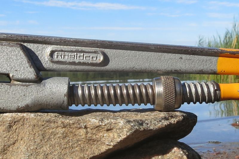 Late 1970s Rheidco pipe wrench by Reinhard Heidfeld and Company Remscheid Germany