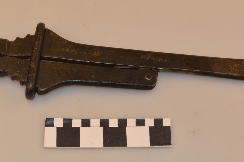 M.M. Buck Adjustable Alligator Pipe Wrench